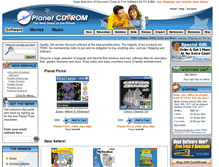 Tablet Screenshot of planetcdrom.com